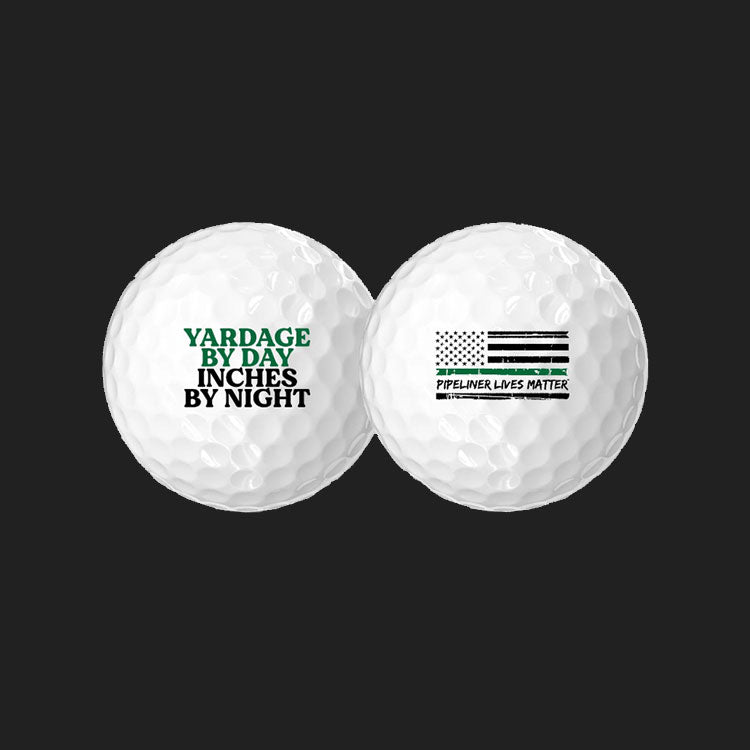 PIPELINER LIVES MATTER Vice Tour Golf Balls - Sleeve (3 Balls)