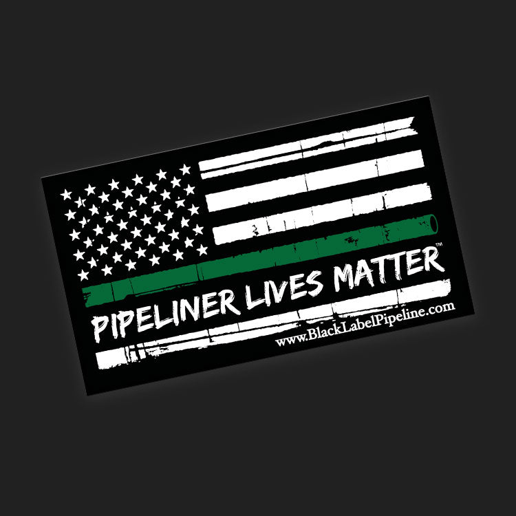 Pipeliner Lives Matter Flag (4") - Sticker
