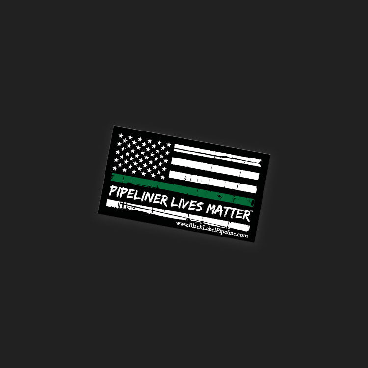 Pipeliner Lives Matter Flag (2.25") - Sticker