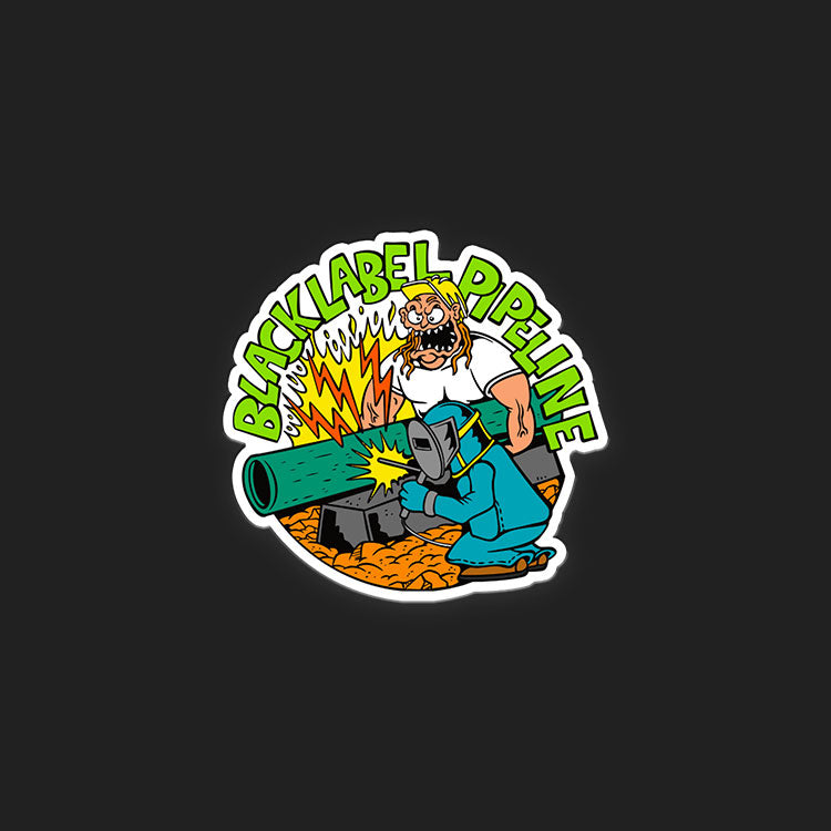 Weldin' Pipe - Sticker